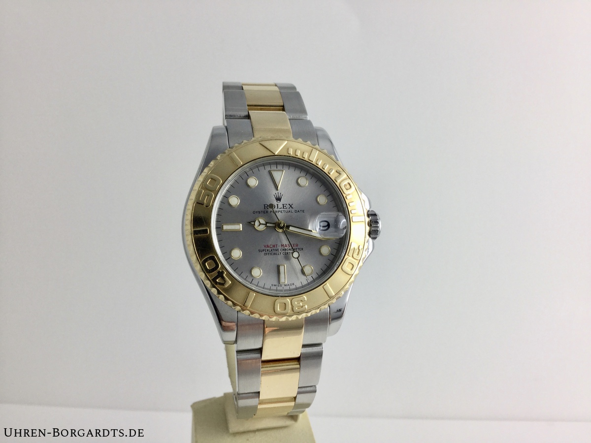 Rolex Yachtmaster 35mm Stahl Gold Referenz 168623 Baujahr 2005 Y 