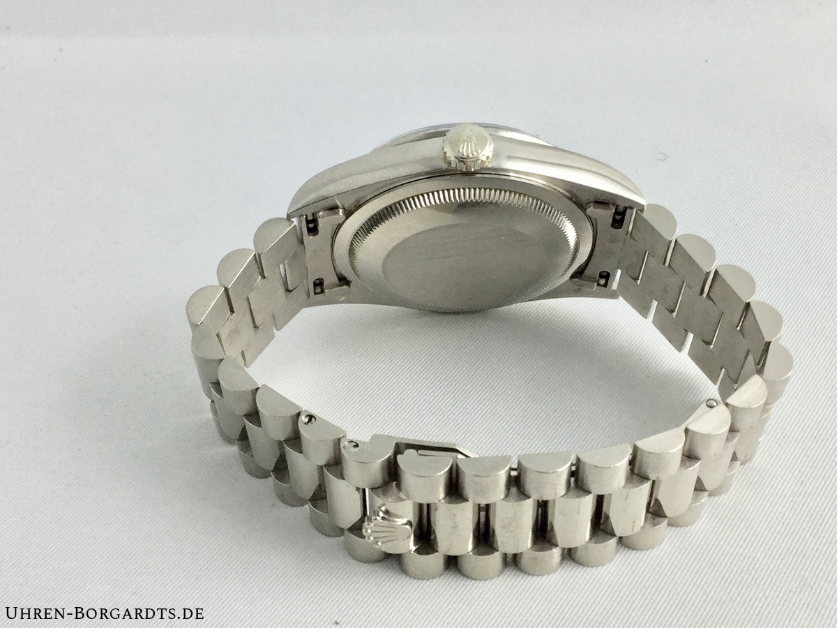 Rolex Day Date 36mm Double Quick 750 Weißgold Referenz ...