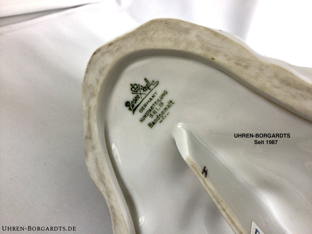 Rosenthal Germany Kunstabteilung Selb Handgemalt Skalare Fritz Heidenreich Modell 1636